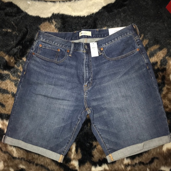 gap jean shorts mens